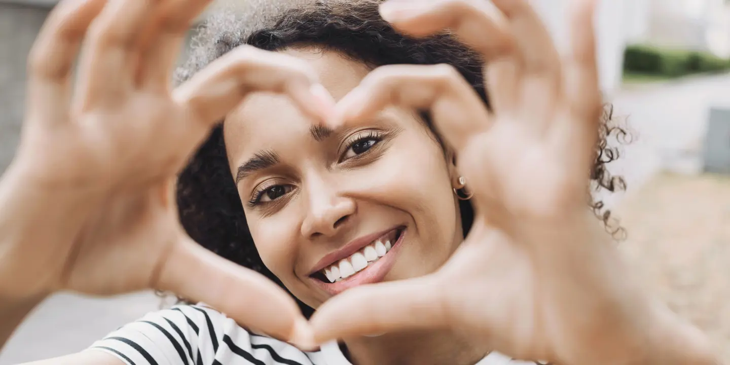 Woman Heart Symbol
