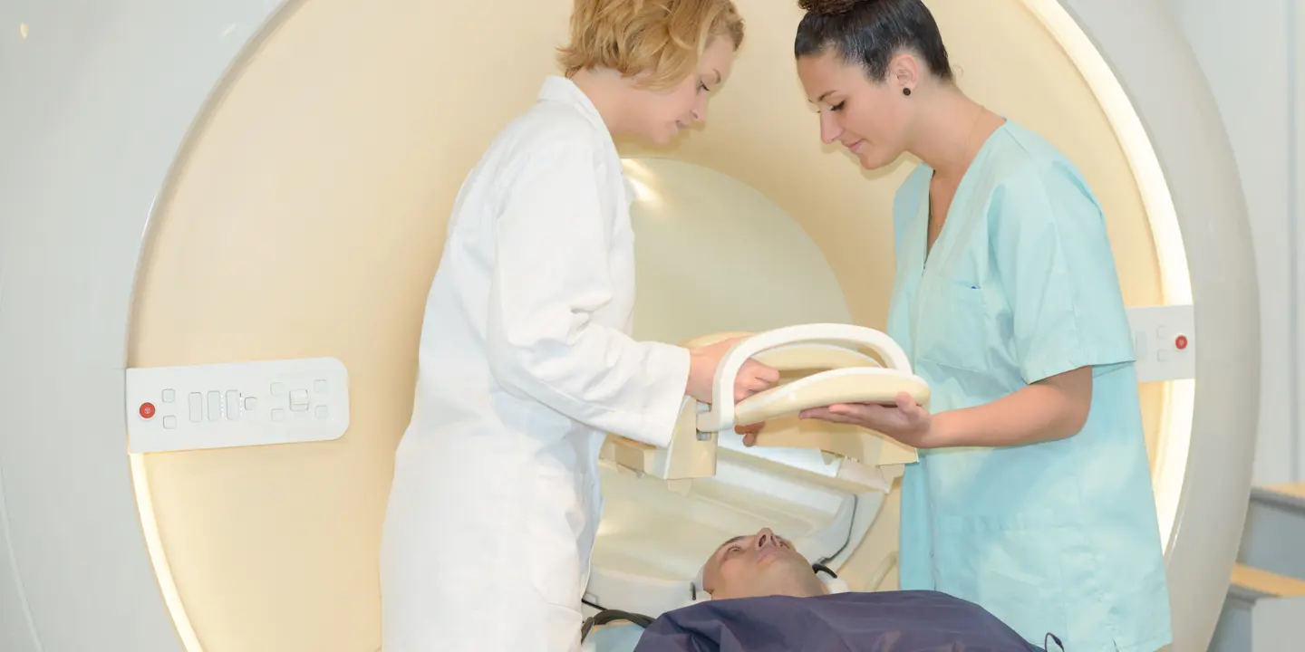MRI Scanner Patient